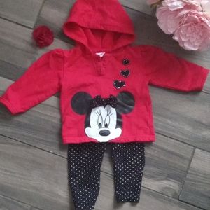 Set Minnie for baby girl 6-9 months